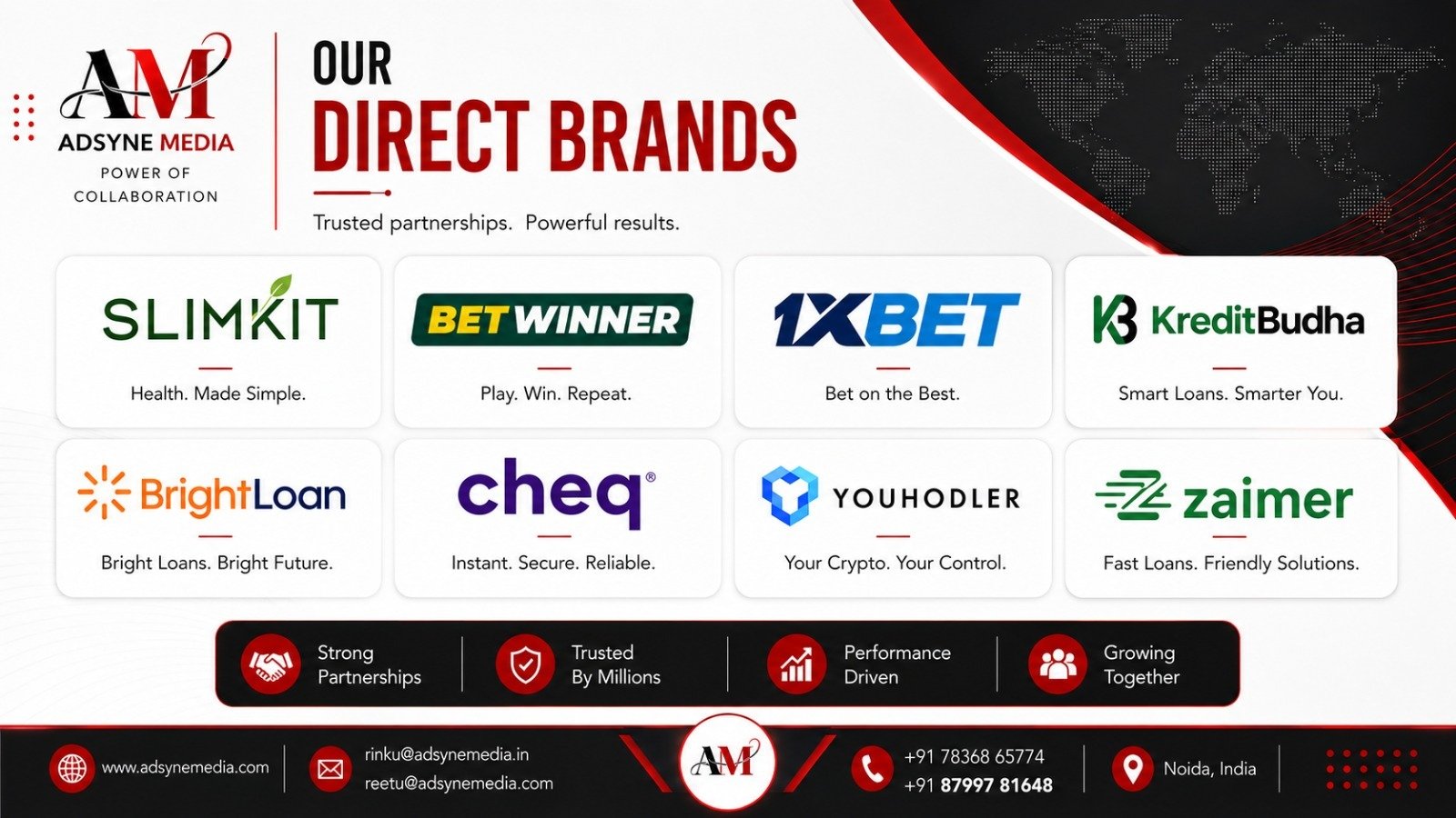 Adsyne Media Direct Brands